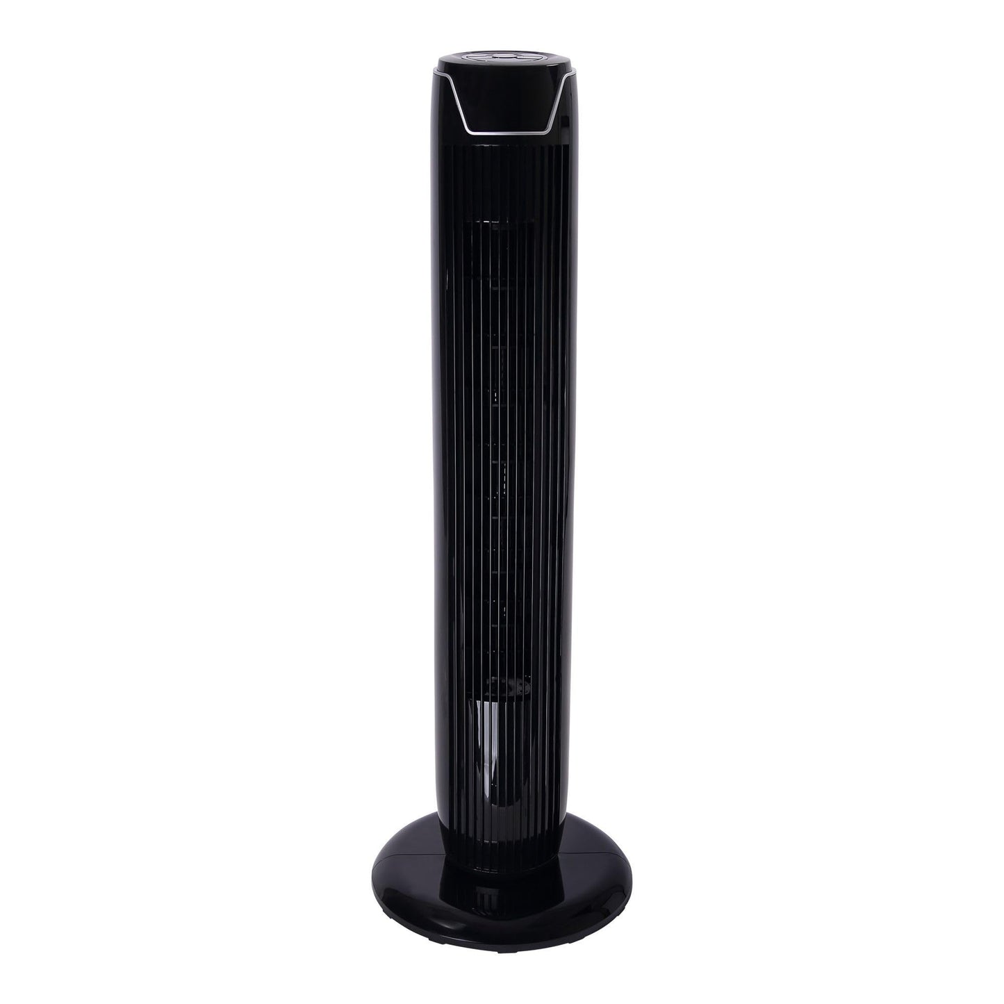 Alera 36" 3-Speed Oscillating Tower Fan With Remote Control, Plastic, Black
