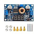 HiLetgo 5A 75W DC-DC Step Down Power Module XL4015 Adjustable with LED Voltmeter Free Pillars