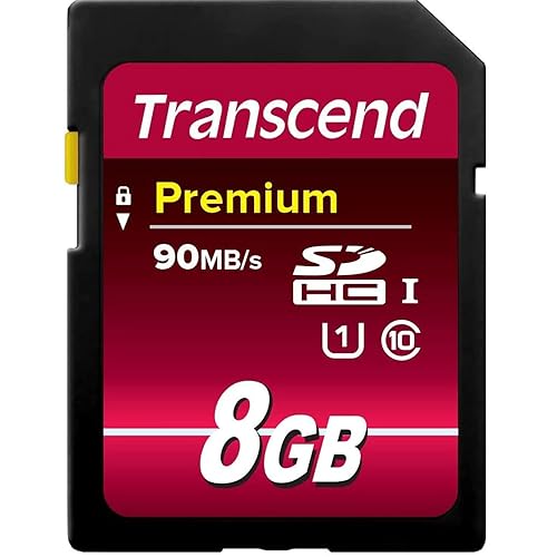 Transcend 8 GB High Speed 10 UHS Flash Memory Card (TS8GSDU1)