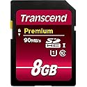 Transcend 8 GB High Speed 10 UHS Flash Memory Card (TS8GSDU1)