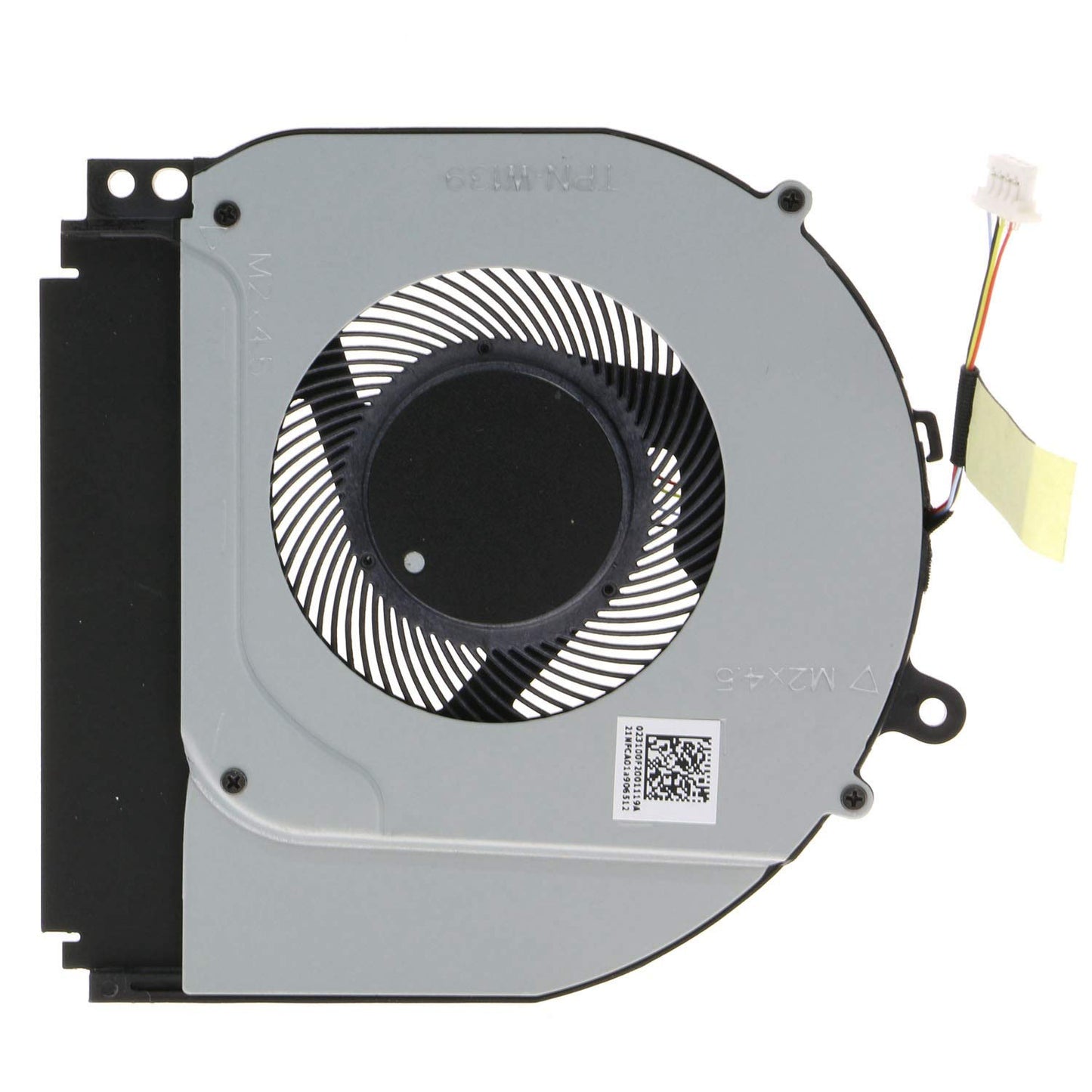 Eieshupug CPU Cooling Fan 3.38 Inches, 2.5W, 4531RPM, 5V DC, 4-Pin, For HP Pavilion X360 14-DH, 14-DH1036TX, 14M-DH, 14M-DH0003DX, L51102-001