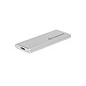 Transcend 250GB ESD260C, External Solild State Drive, Portable SSD, Metallic case, Lightweight, Siiver, Type-C - TS250GESD260C