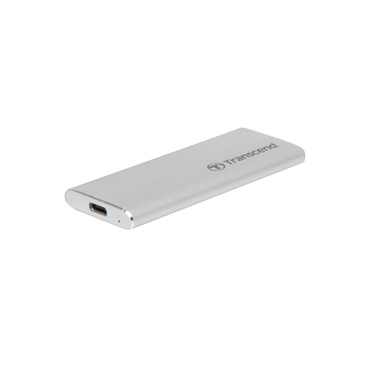 Transcend 250GB ESD260C, External Solild State Drive, Portable SSD, Metallic case, Lightweight, Siiver, Type-C - TS250GESD260C