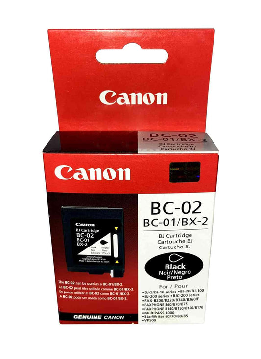 Canon BC-02 Inkjet Cartridge Black
