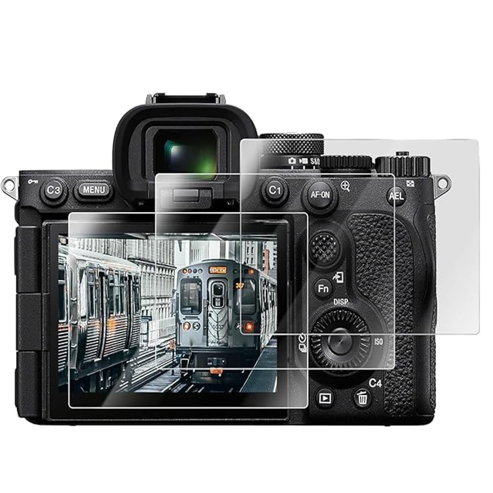 Gomass Screen Protector for Sony Alpha A7V A7V A7RV 7RV A7RV A7M5 Camera Tempered Glass Flim 0.3mm 9H Hardness Tempered Glass Cover Anti-Scrach