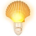 Nautical Crush Trading Seashell Night Light - Beach Night Light with Mexican Cup - Shell Light for Bathroom - Sea Shell Lamp - Seashell Lamp Plug Into