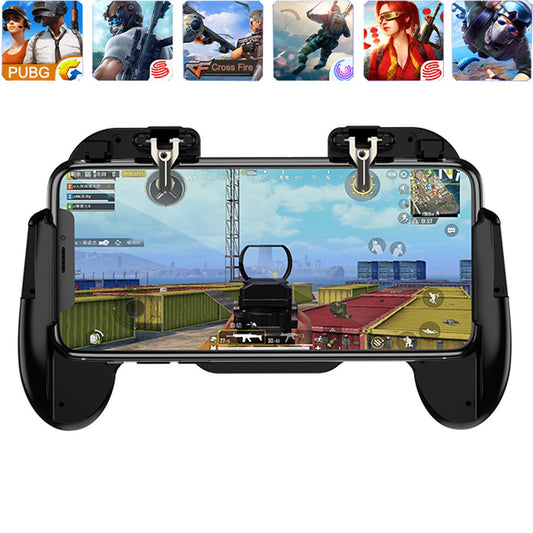 Ytuomzi Mobile Phone PUBG Game Controller L1R1 Shoot and Aim Trigger Joystick Ergonomic Gamepad for PUBG Mobile/Knives Out,Phone Gaming Controller