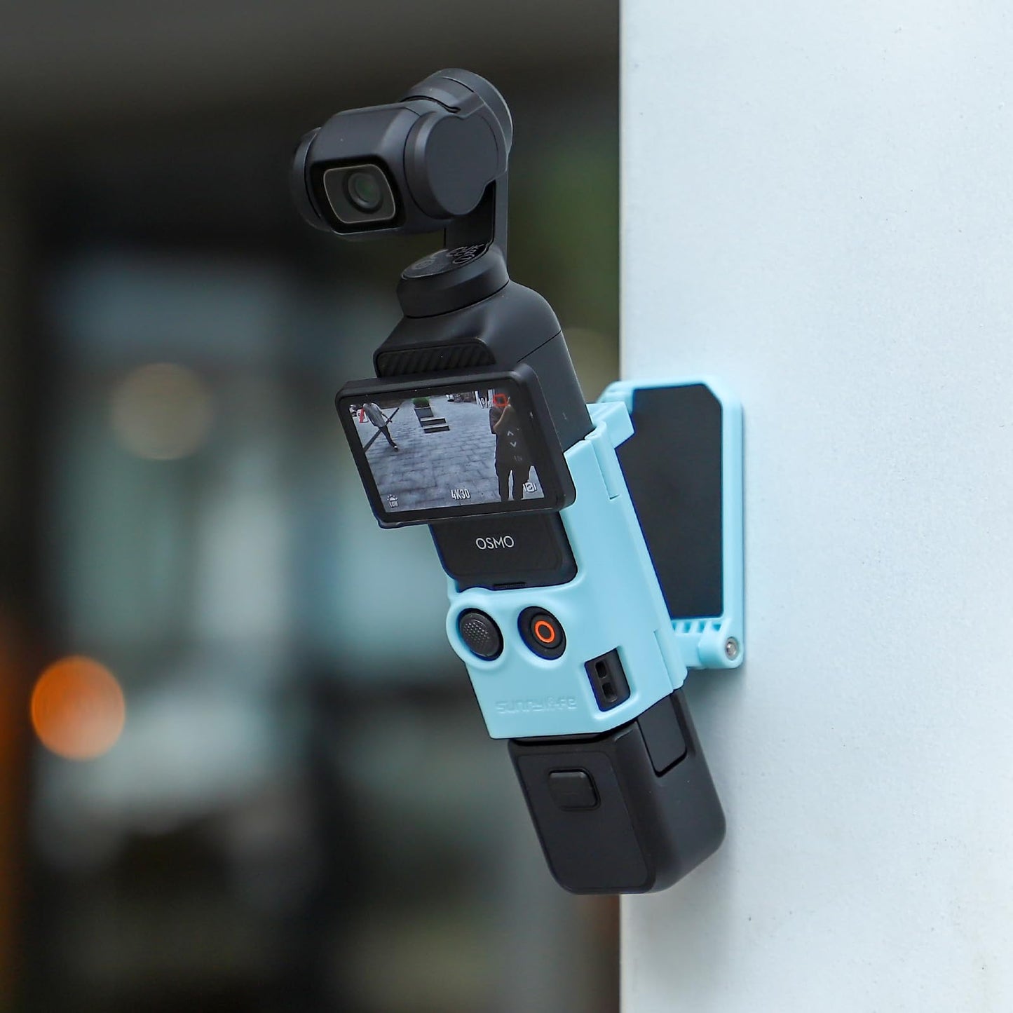BTG Magnetic Mount for DJI Pocket 3 Accessories Magnet Mount (Blue)