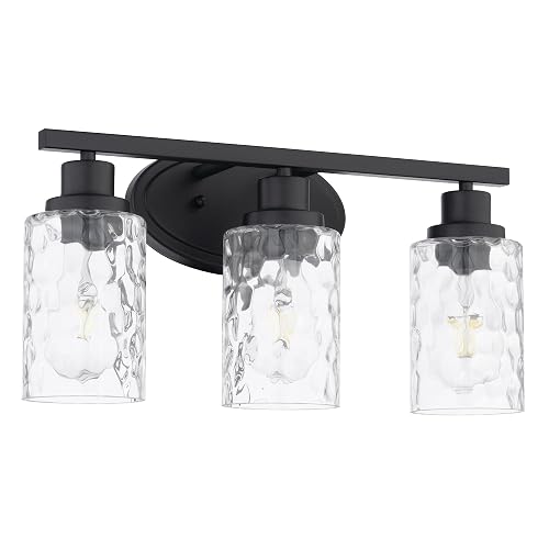 East Grove Home Builder Essentials Heritage Collection 18in 3-Light Bathroom Vanity and Wall Light with E26 Base Sockets (Lamps Sold Separately)