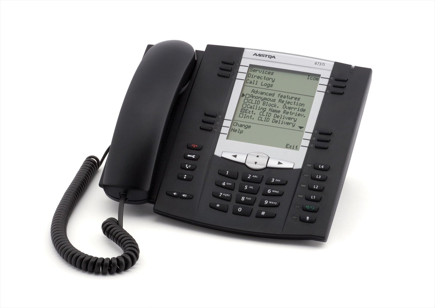 Aastra 6737i IP Phone - Cable - Desktop, Wall Mountable
