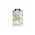 RCA PSWTS6F Wall Tap Surge Protector with 6 Swivel Outlets,White