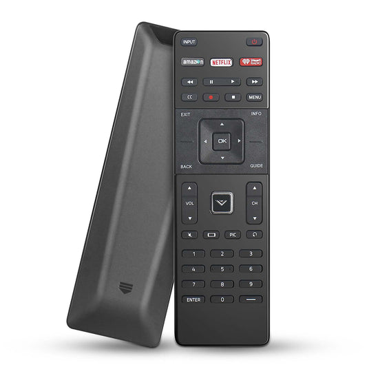 XRT122 Universal Remote Control for All Vizio TV Remote Replacement, with Amazon Netflix IHeart Radio Internet APP Key, Replace E-Series D-Series LED
