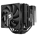 Thermalright Peerless Assassin 140 Black CPU Air Cooler, 6 Heat Pipes Heatsink Dual Towers Cooler, Dual PWM Fans with 1500RPM Speed, Desktop CPU