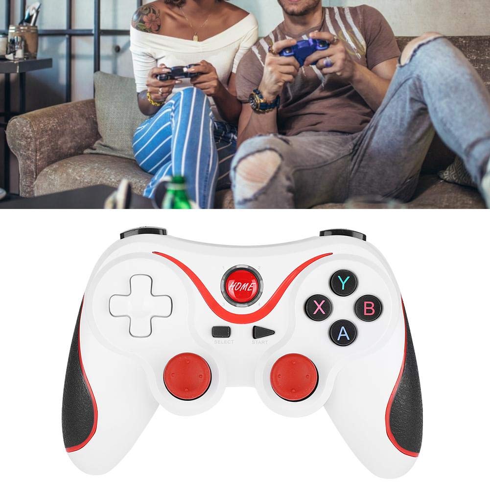 ASHATA Bluetooth Game Controller, Universal Controller Gamepad Handle Joystick Gaming Controller Remote, for Andriod, for IOS, for 7/8/10