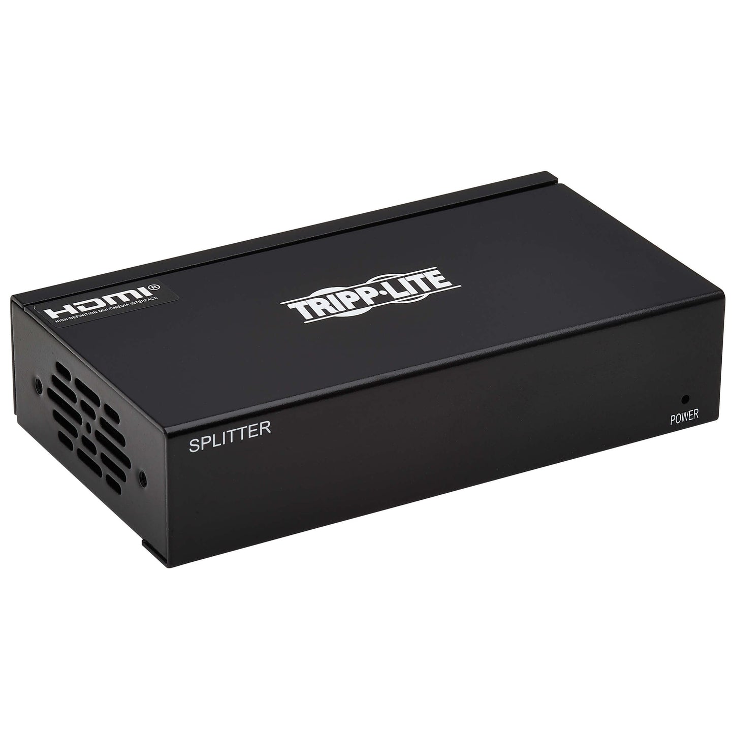 Tripp Lite HDMI Over Ethernet Cat6 Extender Kit, Splitter/2x Pigtail Receivers - Up to 230 feet or 70.1 Meters - 4K 60Hz Video HDR, 4:4:4, PoC, TAA