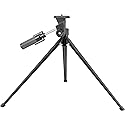 BARSKA AF12652 Table Top Tripod for Cameras, Binoculars, Spotting Scopes, and More, Black
