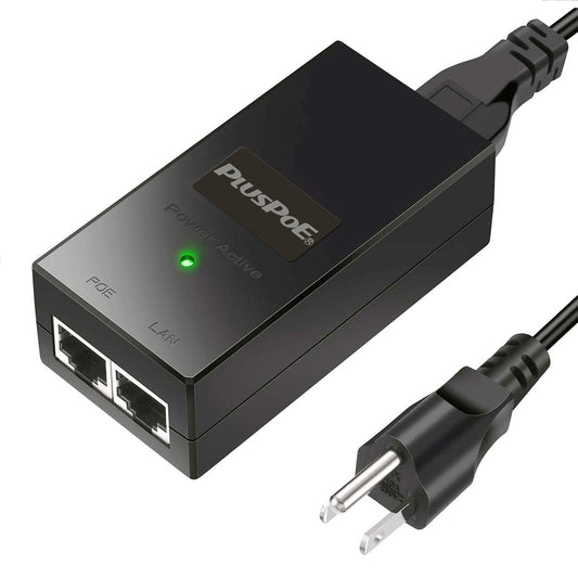 24V Gigabit Passive PoE Injector Adapter 24W for Ubiquiti and Mikroik 24 Volt PoE Devices, Replacement for Ubiquiti POE-24-24W-G, POE-24-12W-G