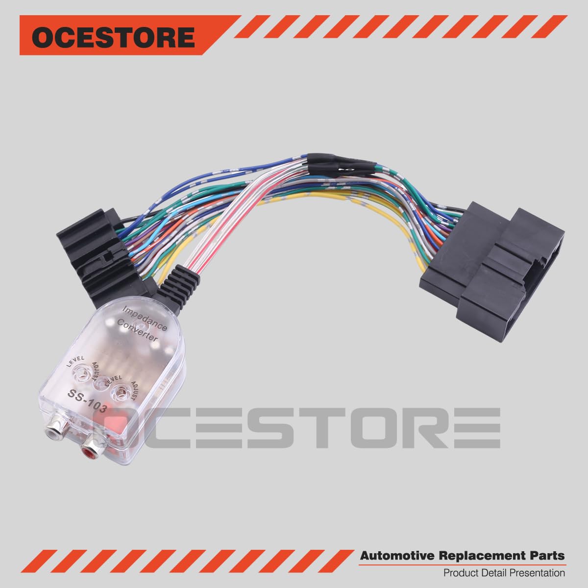 OCESTORE Factory Radio Add A Subwoofer Amplifier Plug & Play Harness