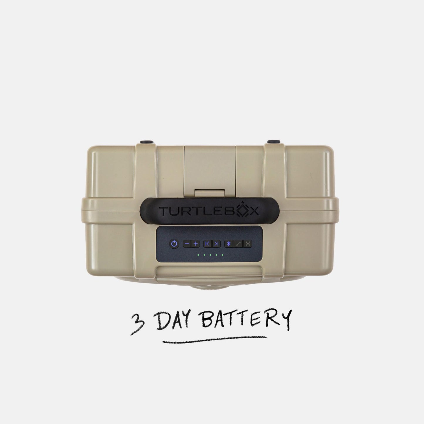 Turtlebox Original Gen 3: Portable Outdoor Bluetooth Speaker - Ultra-Loud (120dB), Waterproof (IP67), Rugged, Impact-Resistant, 3-Day Battery | Party