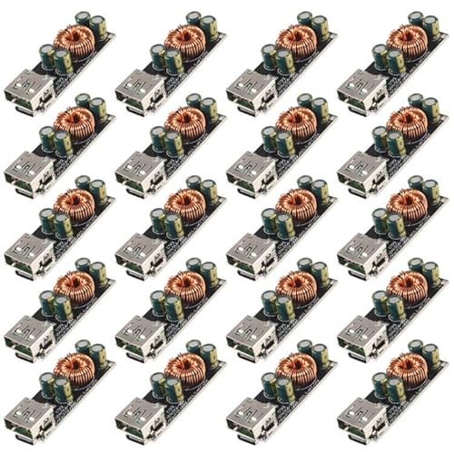 ACEIRMC 60W 6-35V DC to USB Type C PD 3.0 QC4 Type A QC3.0 DC Fast Charge 12V 24V Step-Down Power Module USB Type-C Mobile Phone Quick Charge Adapter…