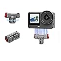 BRDRC Action 6 Magnetic Quick-Release Mount, 360° Horizontal Rotation Aluminum Alloy Adapter for DJI OSMO Action 6/Nano, with 1/4" Threaded Hole
