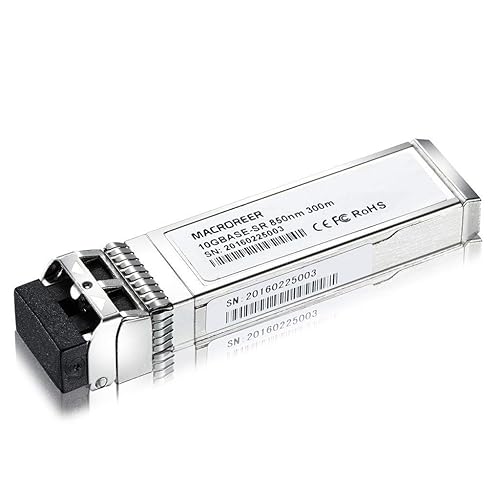 10G SFP+ SR Transceiver 10GBASE-SR Multimode LC 300m DDM Compatible with Arista SFP-10G-SR