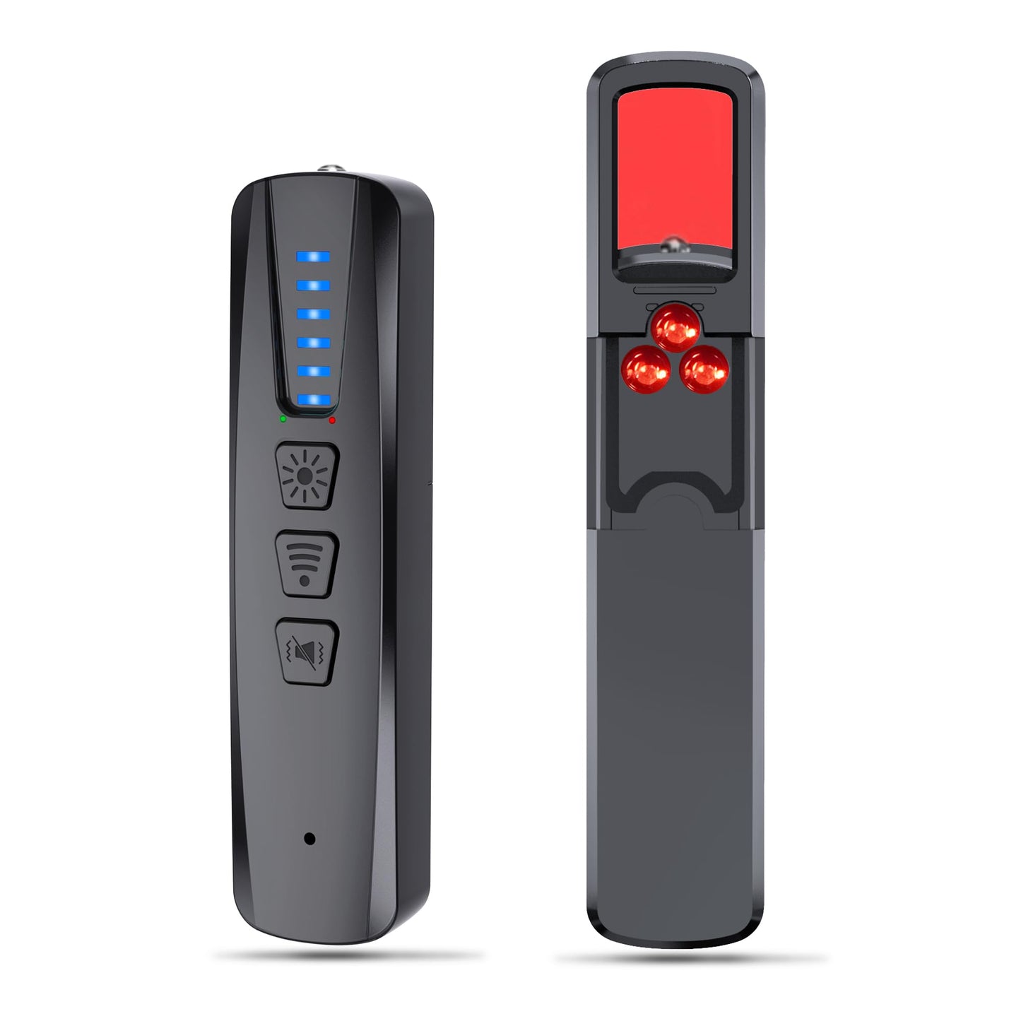 ZHENHAN Hidden Camera & Bug Detector - Portable Anti-Spy Device for GPS Trackers, Wireless Bugs | Travel, Home, Office Security (Black)