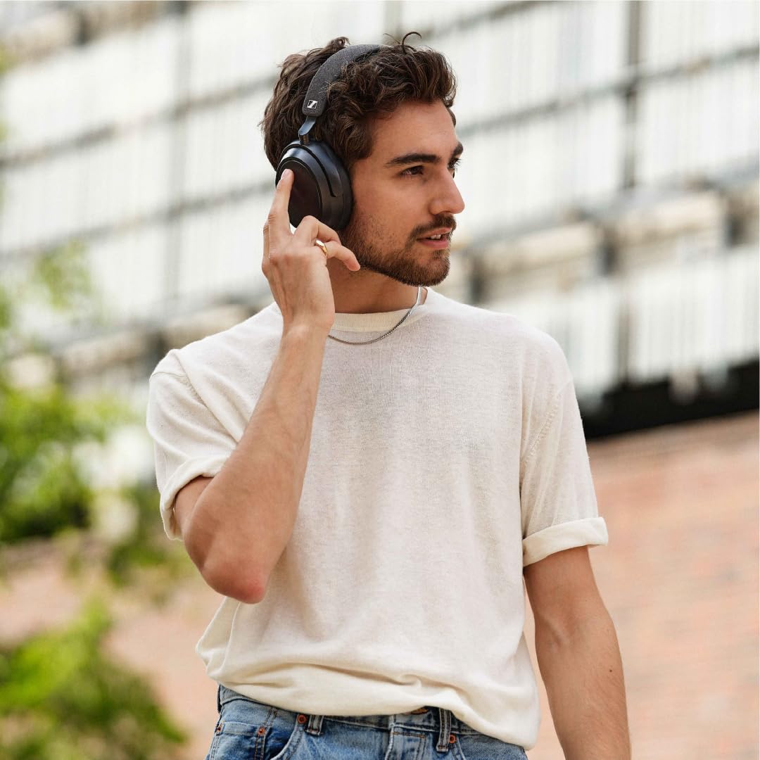 Sennheiser Momentum 4 Wireless Noise Cancelling Headphones - Bluetooth Headset for Crystal-Clear Calls with Adaptive Noise Cancellation, Over-Ear…