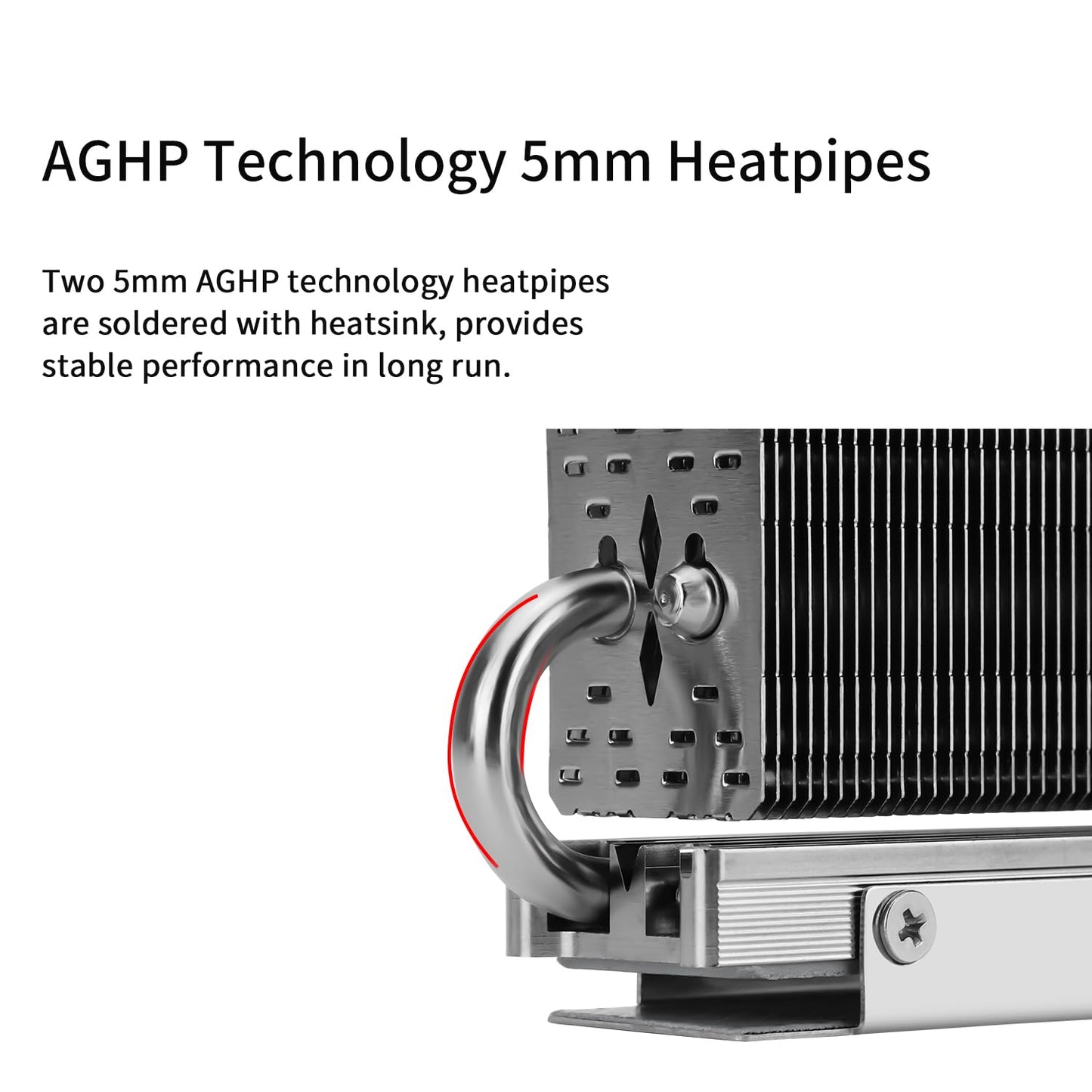 Thermalright HR10 2280 PRO Digital Black- High-Performance Solid-State Hard Disk Radiator Equipped with 4x5mm AGHP Heat Pipe, ARGB Digital Display