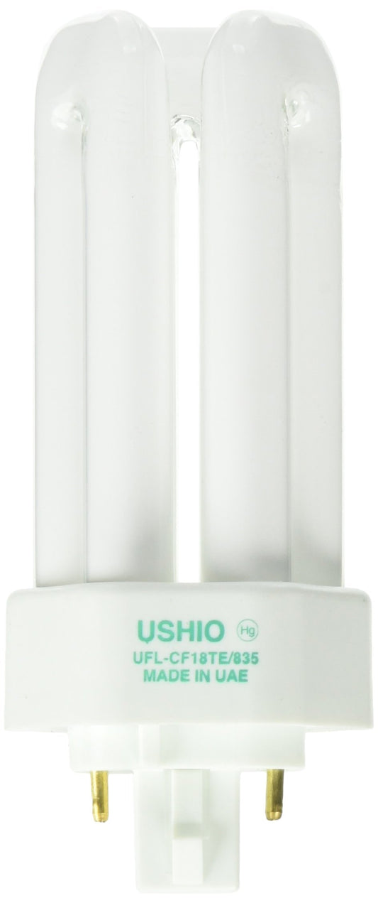 Ushio BC8873 3000213 - CF18TE/835 Triple Tube 4 Pin Base Compact Fluorescent Light Bulb