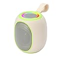 WS-338 Mini Bluetooth Replica Speaker - Portable HD Sound with LED Ring Light, Built-in Microphone, USB/TF Support, Surprise Gift for Music