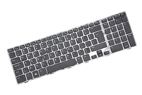 E-USZeeGaa New English Laptop Replacement Keyboard for Dell Inspiron 17R 3721 Series 5721 3737 5737 N3721 N5721 M731R 5735 US Layout