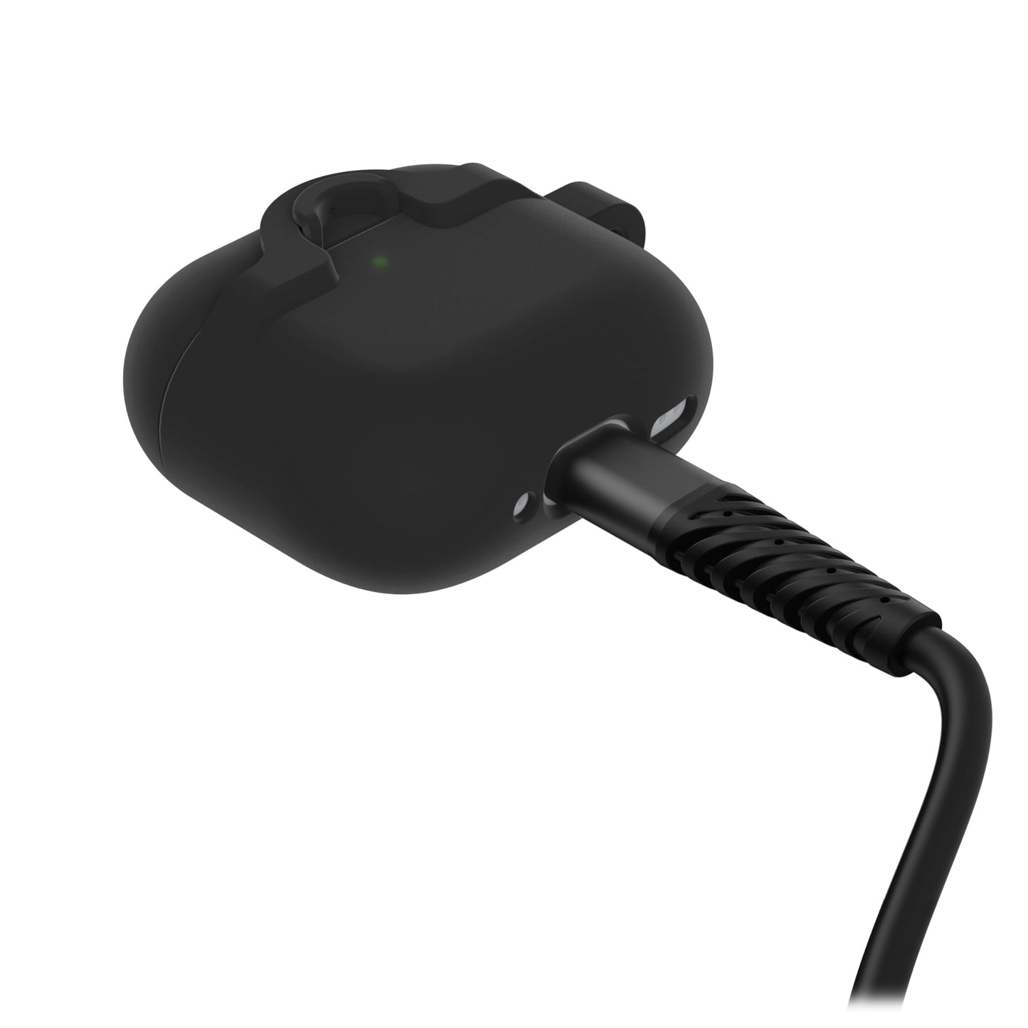 OtterBox Soft Touch Case for AirPods 4th Gen - Black Crystal - Protective Apple AirPods Case