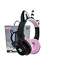 YUSONIC Unicorn Kids Headphones for Girls, Unicorn Bluetooth Headphones Foldable for Girls Toddlers Tablet/pad/Amazon fire,Light Up Kids Wireless…