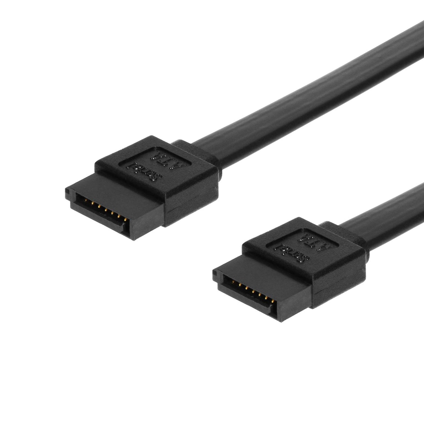 SATAGear 4 inch Internal SATA III Cable Straight to Straight (SS-01MSS)