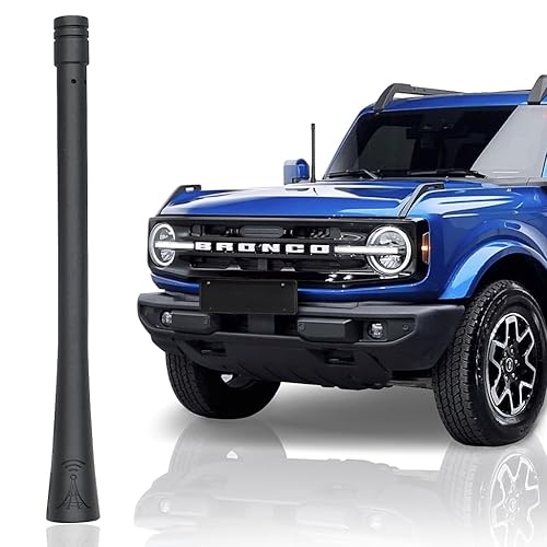 PYGHAP 6" Stylish Radio AM FM Antenna, Fits Ford Bronco Sport, Car Wash Proof, Compatible for 2020-2024 Ford Bronco