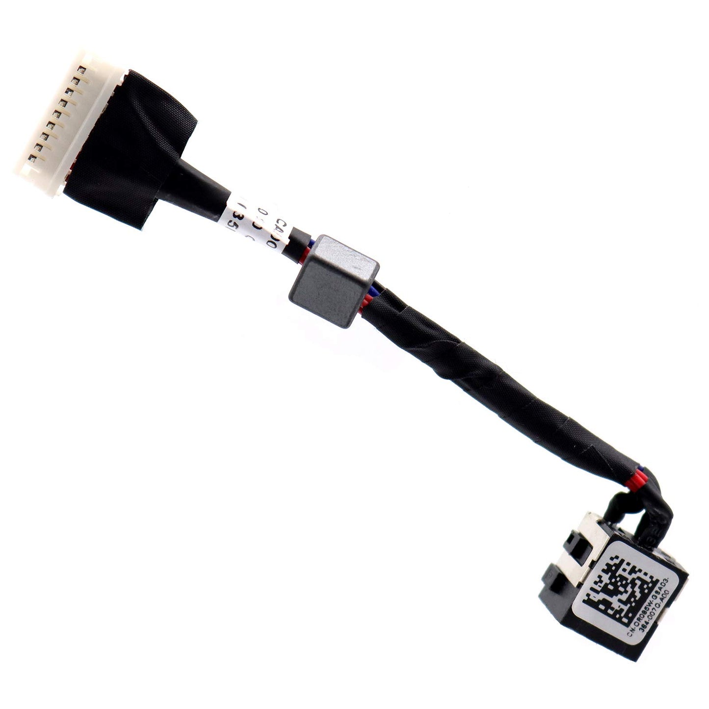Deal4GO DC Power Jack Cable Harness Charging Port Replacement for Dell Alienware 17 R1 M17X R1 R5 VAS00 0R085W R085W DC30100M200