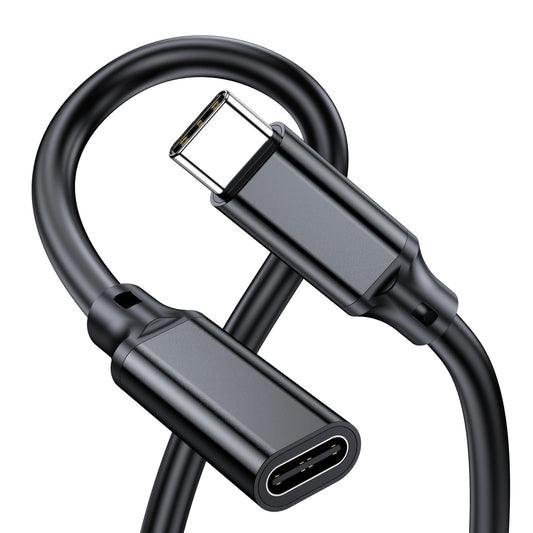 USB C Extension Cable 10FT,USB 3.2 10gbps Male to Female Type C 3.1 5A PD240W Fast Charging Cable 4K Video for Switch,MacBook Pro/Air,iPad Pro,Dell