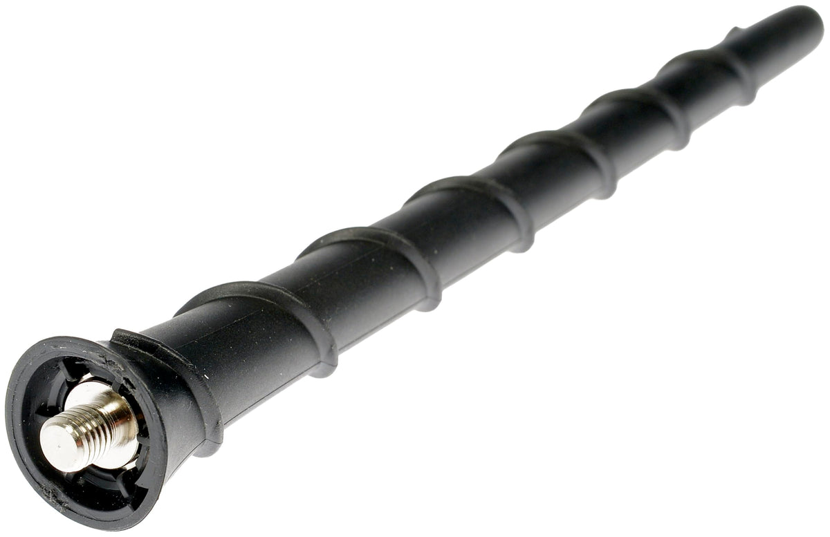Dorman 76030 Short Rubber Antenna Mast - Black