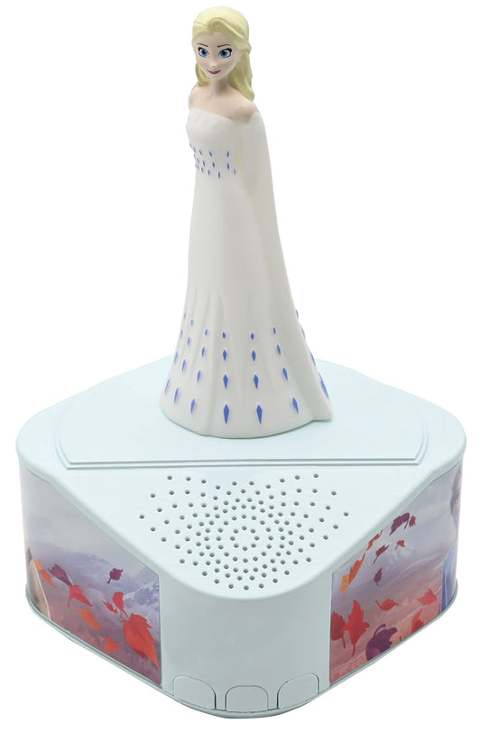 LEXiBOOK, Frozen, Speaker with Luminous Figurine, 5.0 Bluetooth, USB/USB Type C Port, BTD80FZ