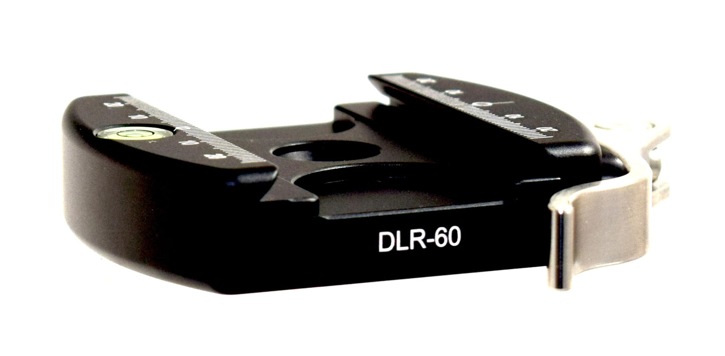 Desmond DLR-60 60mm Lever Lock QR Clamp 3/8" Arca-Swiss Compatible for Tripod Head Quick Release