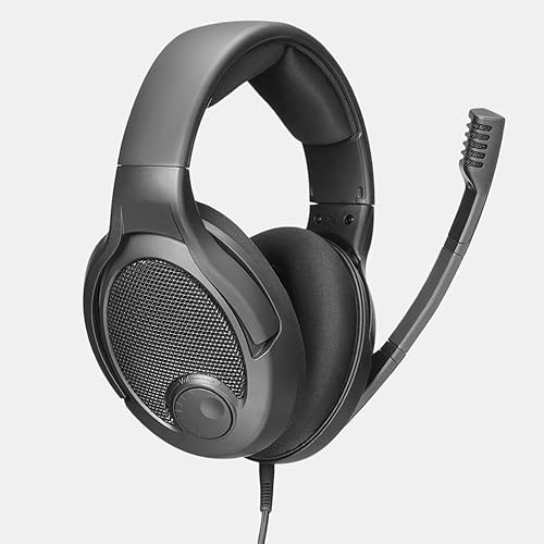 DROP PC38X Gaming Headset - Open-Back Over-Ear Design with Noise-Cancelling Mic, Velour Earpads - Compatible with PC, PS5, PS4, Xbox, Switch, Mobile…