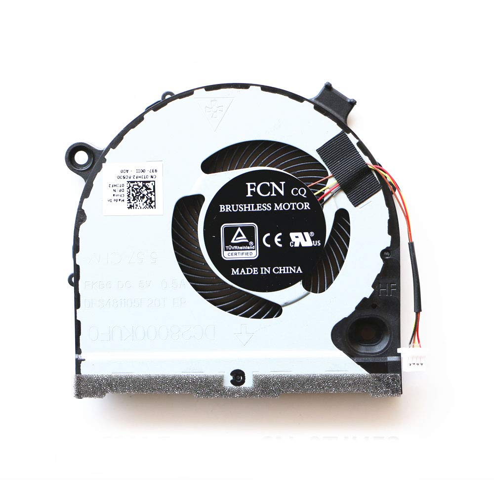 Fleshy Leaf New Replacement CPU + GPU Fan for Dell G3-3579 G3-3779 G5-5587 Gaming Laptop 0GWMFV 0TJHF2