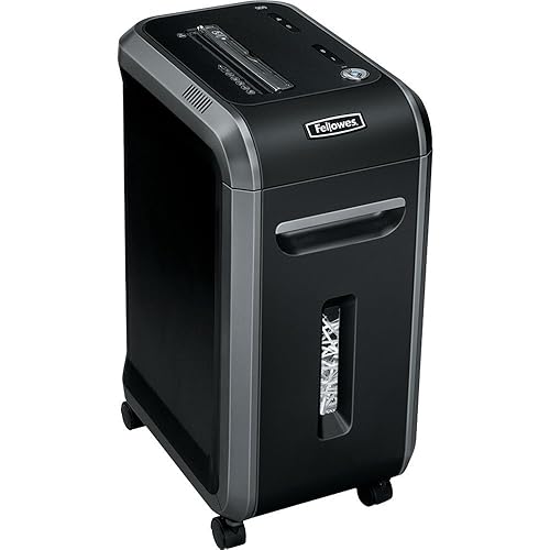 Fellowes 4690001 Powershred 90S Heavy-Duty Strip-Cut Shredder, 18 Sheet Capacity