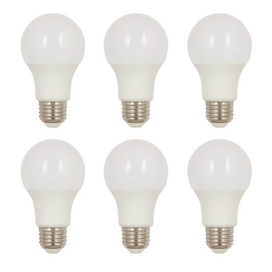 Westinghouse Lighting 5294020 9 Watt (60 Watt Equivalent) A19 Soft White LED Light Bulb, Medium Base, 6 Pack