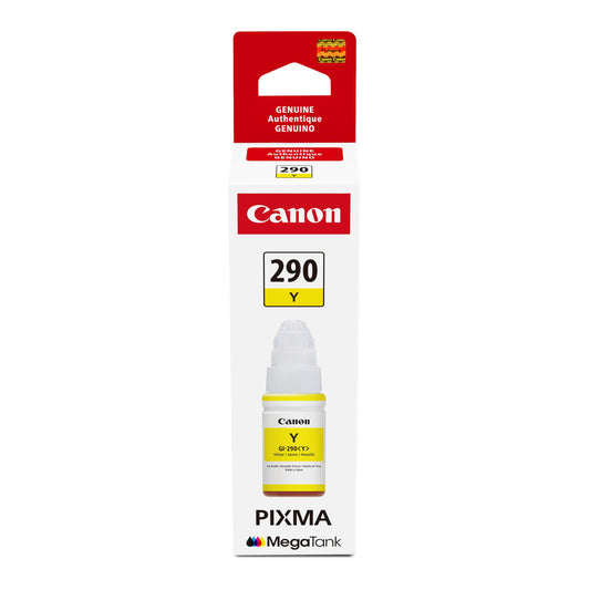 Canon GI-290 Genuine Yellow Ink Tank, Compatible with Megatank G4200, G3200, G2200, G1200, and G4210 Printers