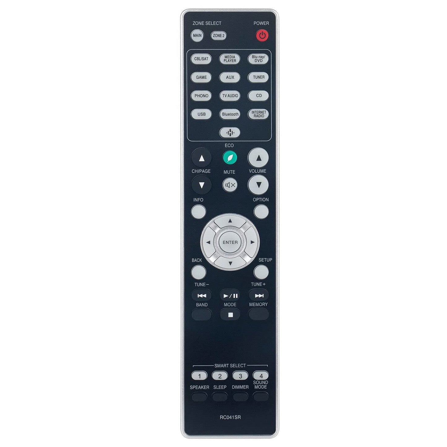 NTQinParts Replacement Remote Control Controller for Marantz NR1200 2-Channel Home Theater AV Receiver