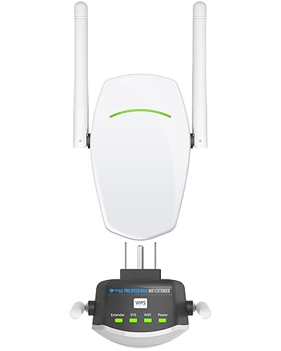 Speed Wave WiFi Extender 2025 ExtendTecc Pro WiFi 6 Range Extender Signal Booster Cyber WiFi Dual-Band 1.8 Gbps Amplifier, Up to 2,100 sq ft & 64