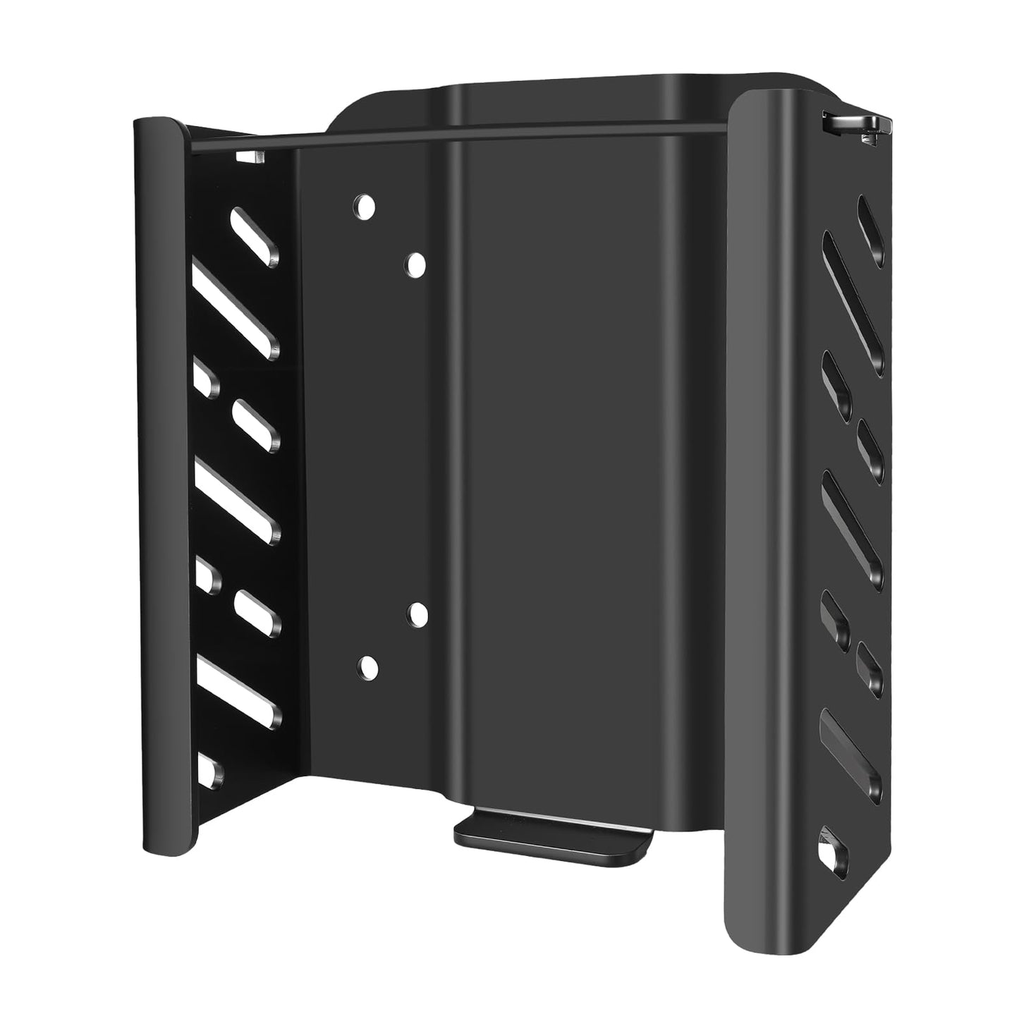 JinLunar Metal Mac mini PC Mount Compatible with 2024 Mac mini M4/M4 Pro Stand VESA Mount with Anti-Theft,Under Desk Mount and Wall Mount with Lock