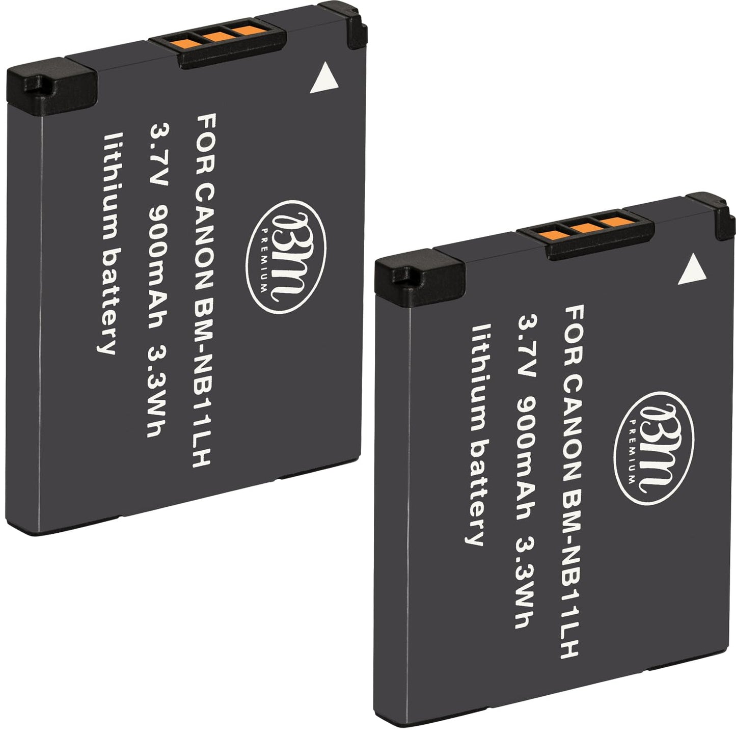 BM 2 Pack of NB-11LH Batteries for Canon PowerShot Elph 110 Elph 130 Elph 135 Elph 140 Elph 150 Elph 160 Elph 170 Elph 180 Elph 190 Elph 320 Elph 340